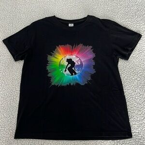 Kylie Minogue Rainbow Discoball T-shirt